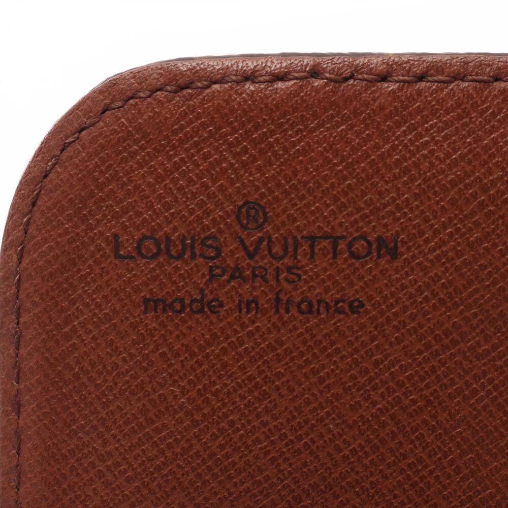 Louis Vuitton Cartouchiere Shoulder Bag Canvas Leather Monogram Brown - Picture 4 of 12